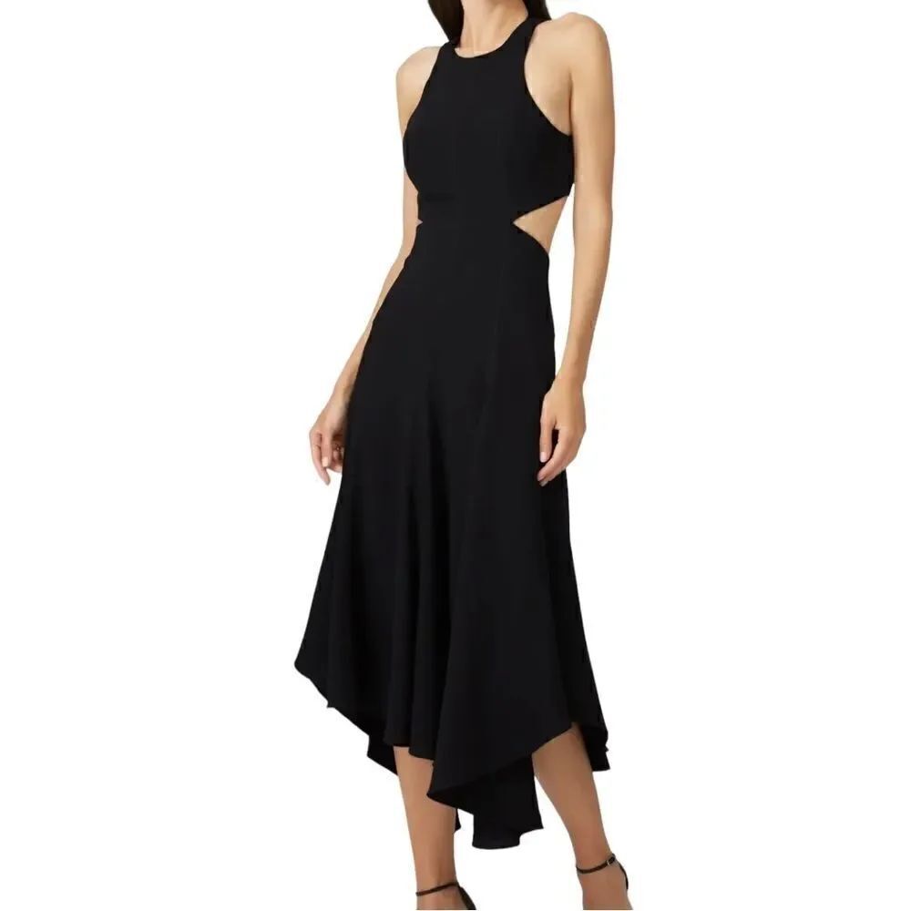 Cinq a Sept Black Belladonna Dress Size 14